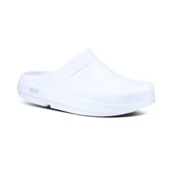 Oofos Men’s OOcloog Clog – White
