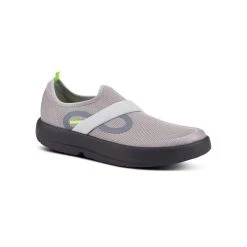 Oofos Men’s OOmg Low Shoe – Black & Gray- (FINAL SALE)